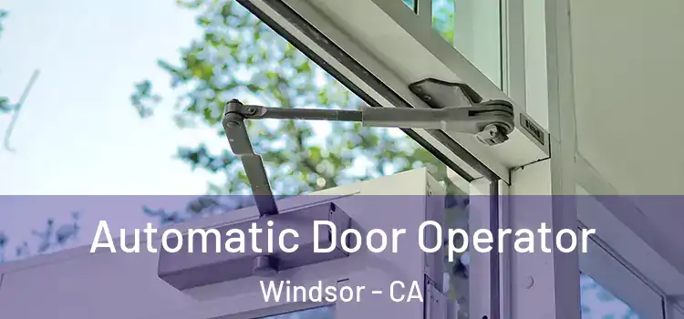 Automatic Door Operator Windsor - CA