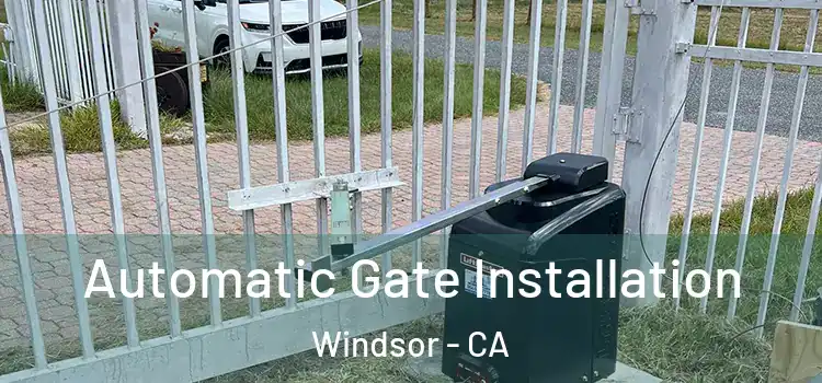 Automatic Gate Installation Windsor - CA