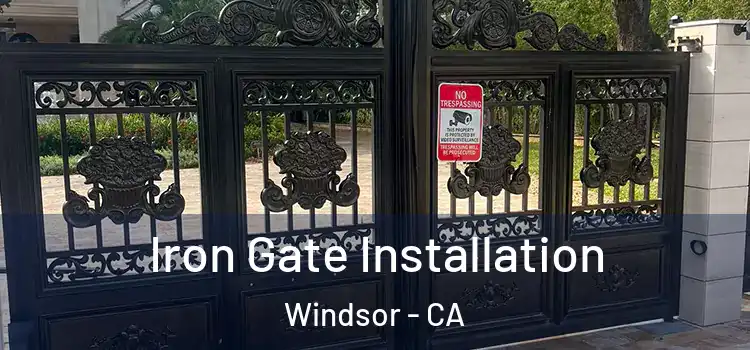 Iron Gate Installation Windsor - CA