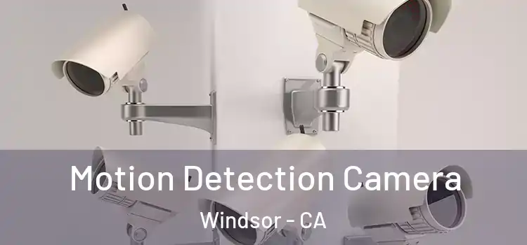  Motion Detection Camera Windsor - CA